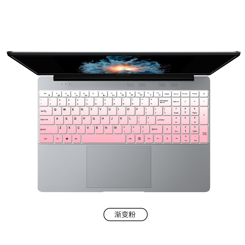Silicone laptop keyboard cover Skin For Dere V9 Max 15.6-inch / Teclast F15 Plus 2 15.6 Inch