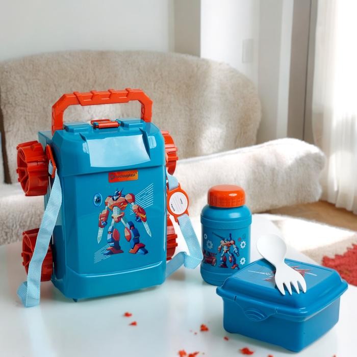 [New Collection] Tempat Makan Anak / Kotak Bekal / Lunch Box Set dan Botol Sekolah Technoplast - Rob
