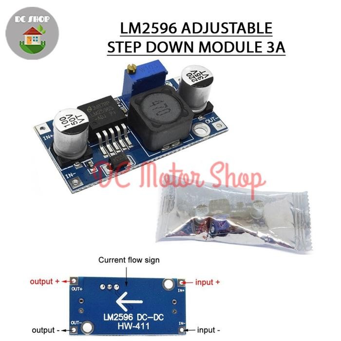 LM2596 Adjustable DC Step Down Module 3A LM2596S Step Down DC to DC LM2596 Adjustable DC Step Down
