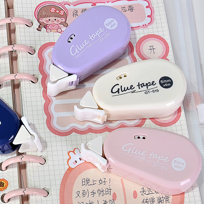 

6mx6mm Double Sided Adhesive Paper Tape Dot Liner Tape Glue For Scrapbooking DIY Crafts Decor Office School Supplies Stationery