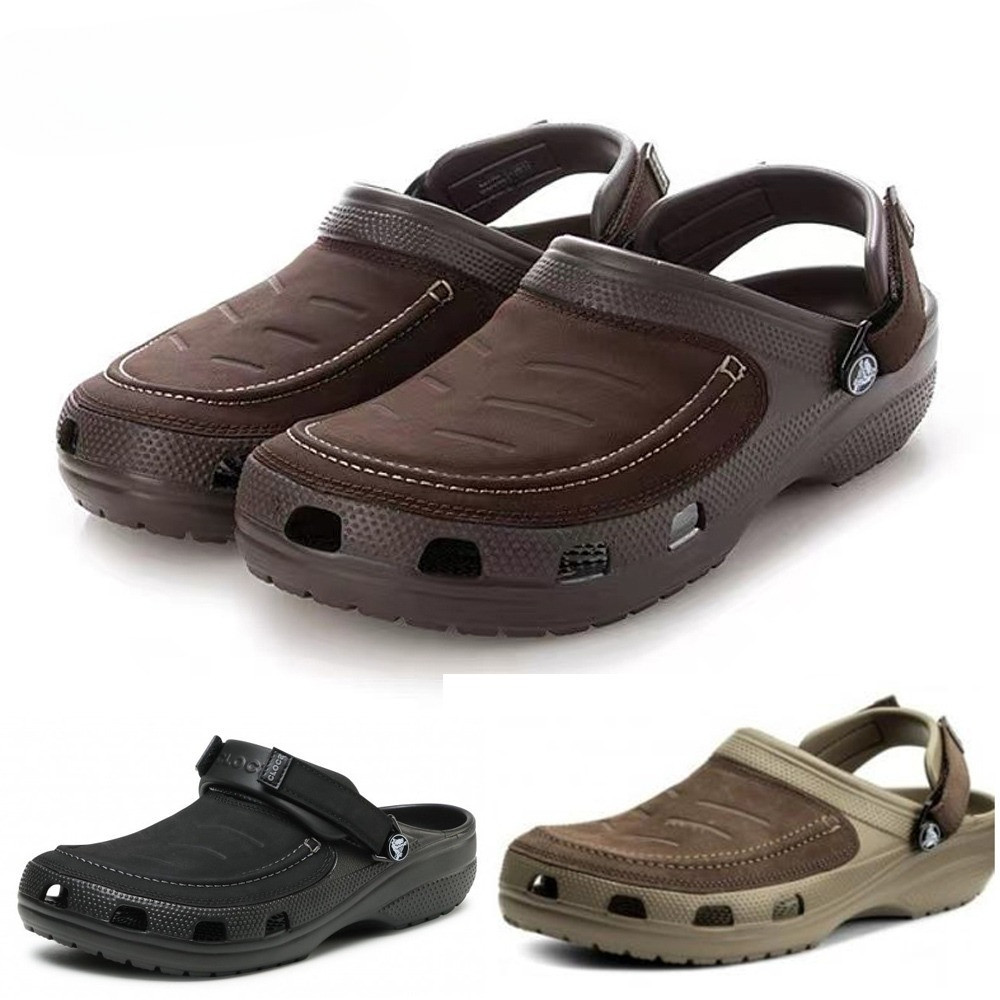 Sandal Cross pria Yukon Leather Sandal Kodok Pria/ Cross Yukon Sandal Slip On Pria