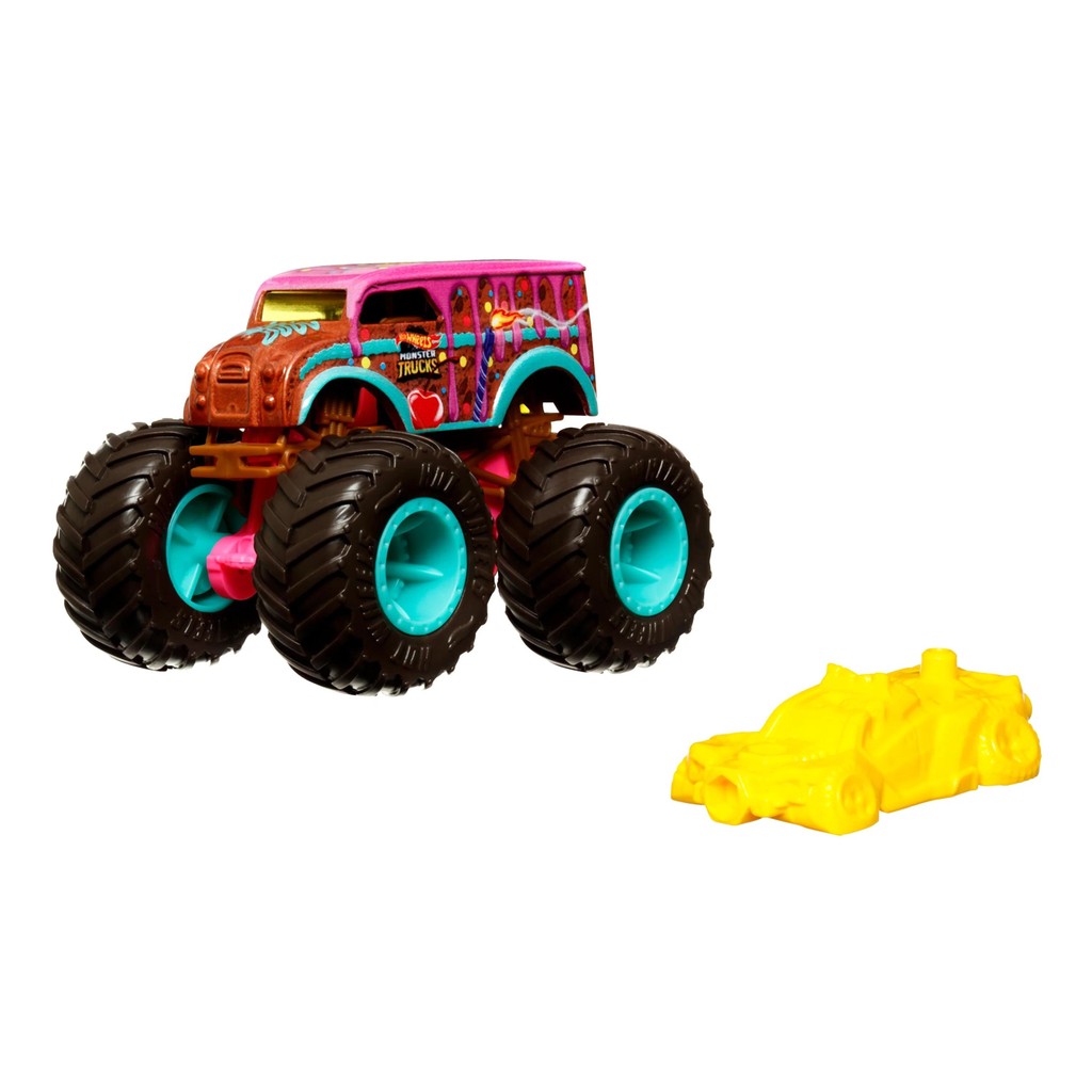 Hotwheels / Hot Wheels Mobil Monster Truck FJY44 Hotwheels Deivery Ungu