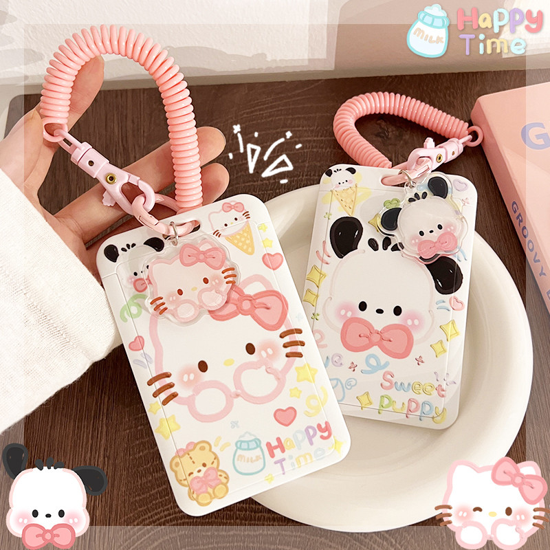 

Kartu Pelindung PVC Ramah Lingkungan Koleksi KTcat dan Kuromi+kabel Gantung Hadiah | Anti Demagnetisasi Dan Anti Pencurian Swiping | Kartu Pelajar/KTP/Kartu Transportasi/Kartu E-pembayaran Satu Kartu