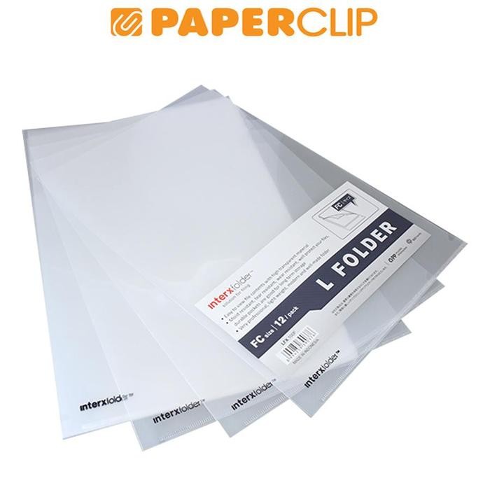 

CLEAR SLEEVES INTERX FC LFX100F 12S TRANSPARAN