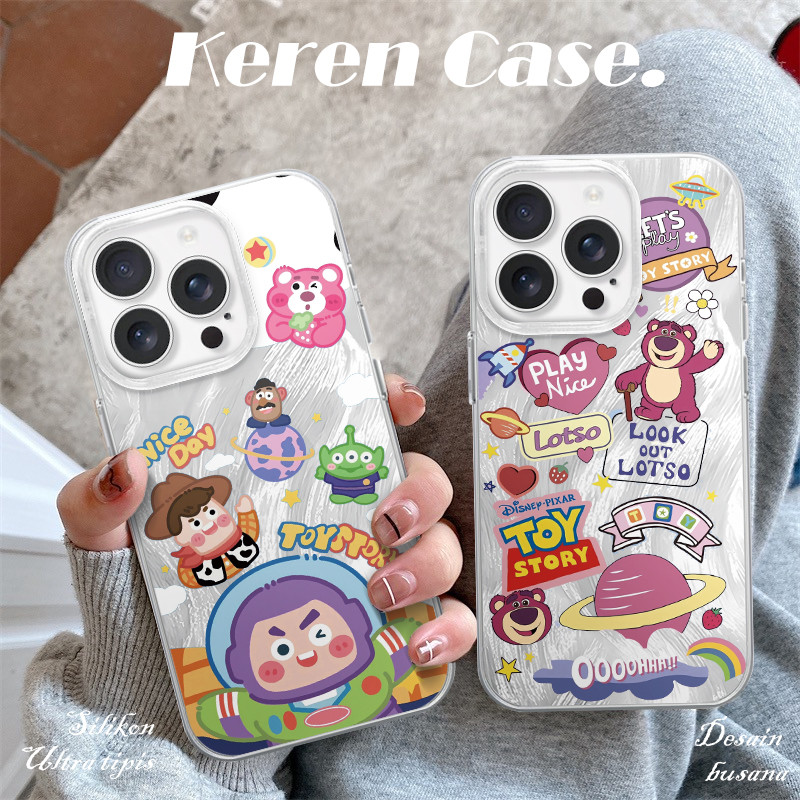 Casing For iPhone 15 14 13 12 11 Pro Max Plus iPhone 6 7 X XR XS MAX Plus Bling Fashion Disney toy s