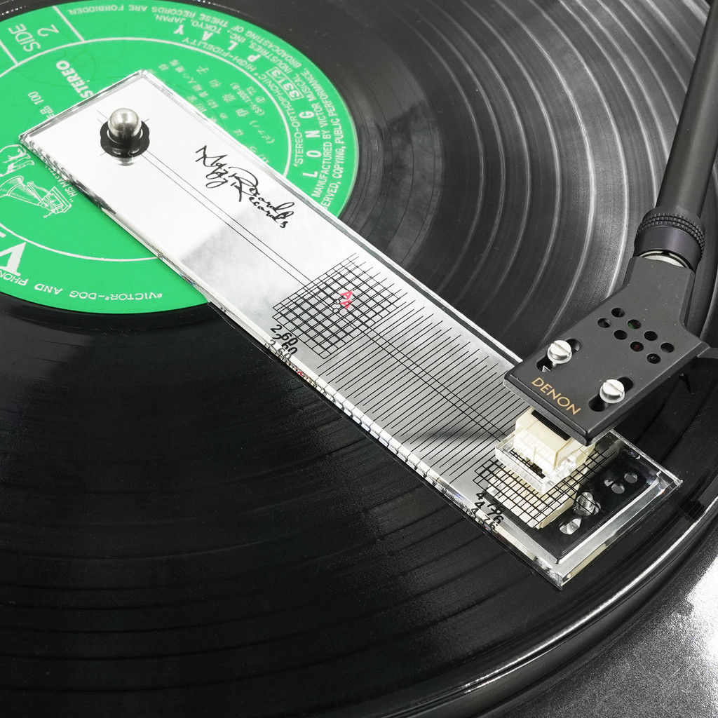 

HOT SALE Mirror Adjustment Ruler LP Vinyl Cartridge Stylus Alignment Protractor Angle Calibration Gauge Tool Phonograph Accessor