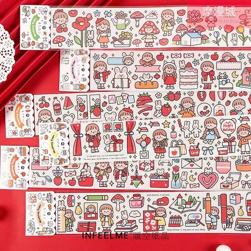 

Girl's Generation - Stiker Washi Tape Satuan Lembar