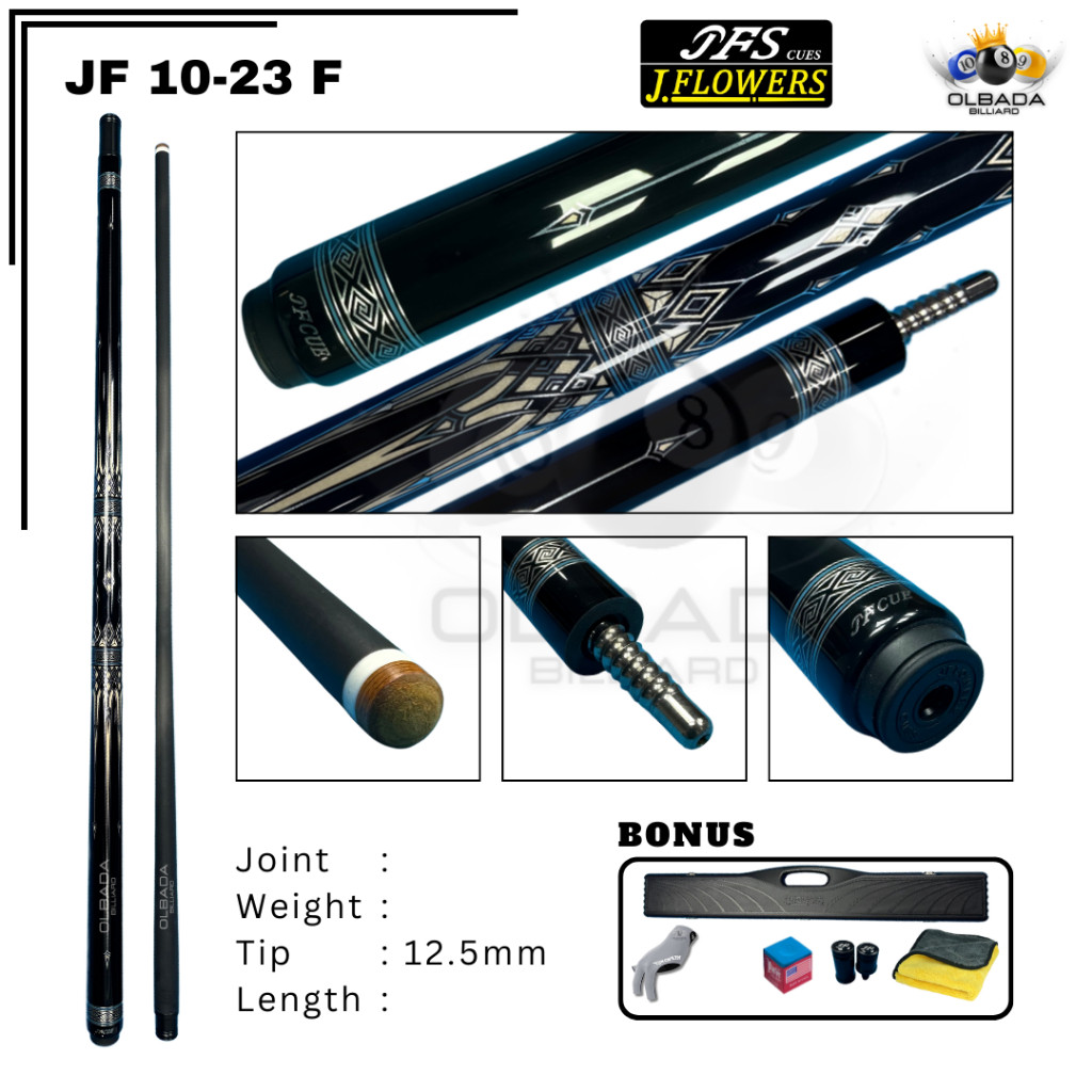Stik Billiard JFlowers 10-23 F / Billiard Ball / Stik Play Bilyar