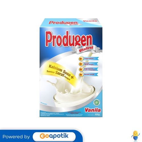 

Produgen Vitafirst Rasa Vanila 500 Gram Box