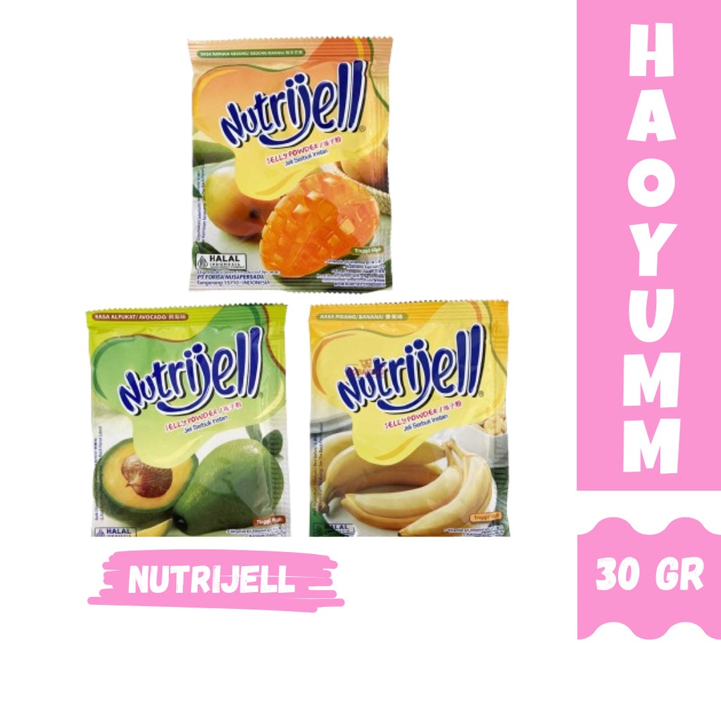 

Nutrijell Jelly Alpukat Pisang Mangga Gadung Nutrijel Jeli [HAOYUMM]