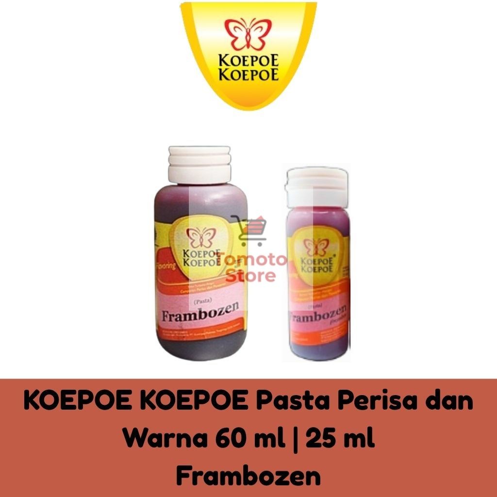 

✨ TOMOTOSTORE ✨ KOEPOE KOEPOE Pasta Perisa dan Warna Frambozen