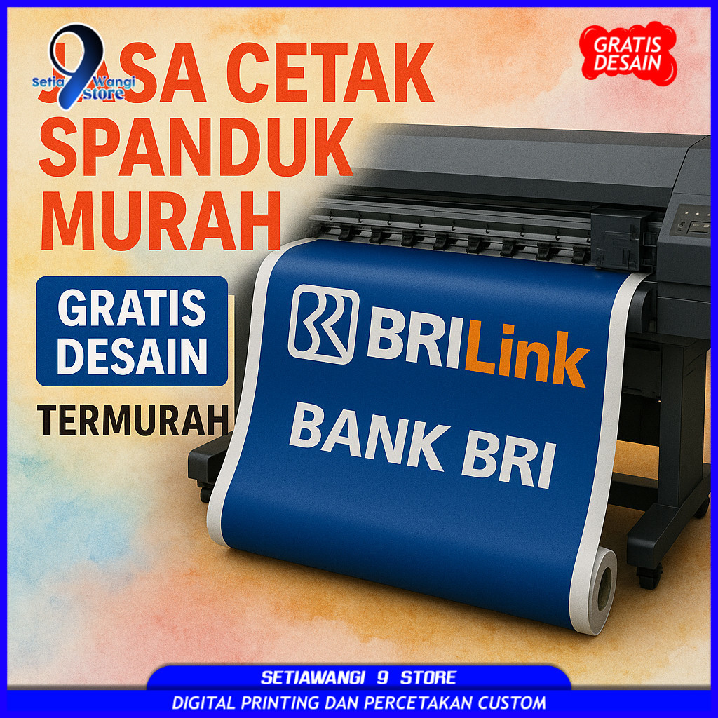 Cetak Spanduk Custom Toko / Bengkel / Laundry / 17 Agustus