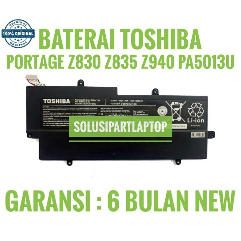Original Baterai Toshiba dynabook R631 R632 R632/f PA5013 PA5013U-1BRS