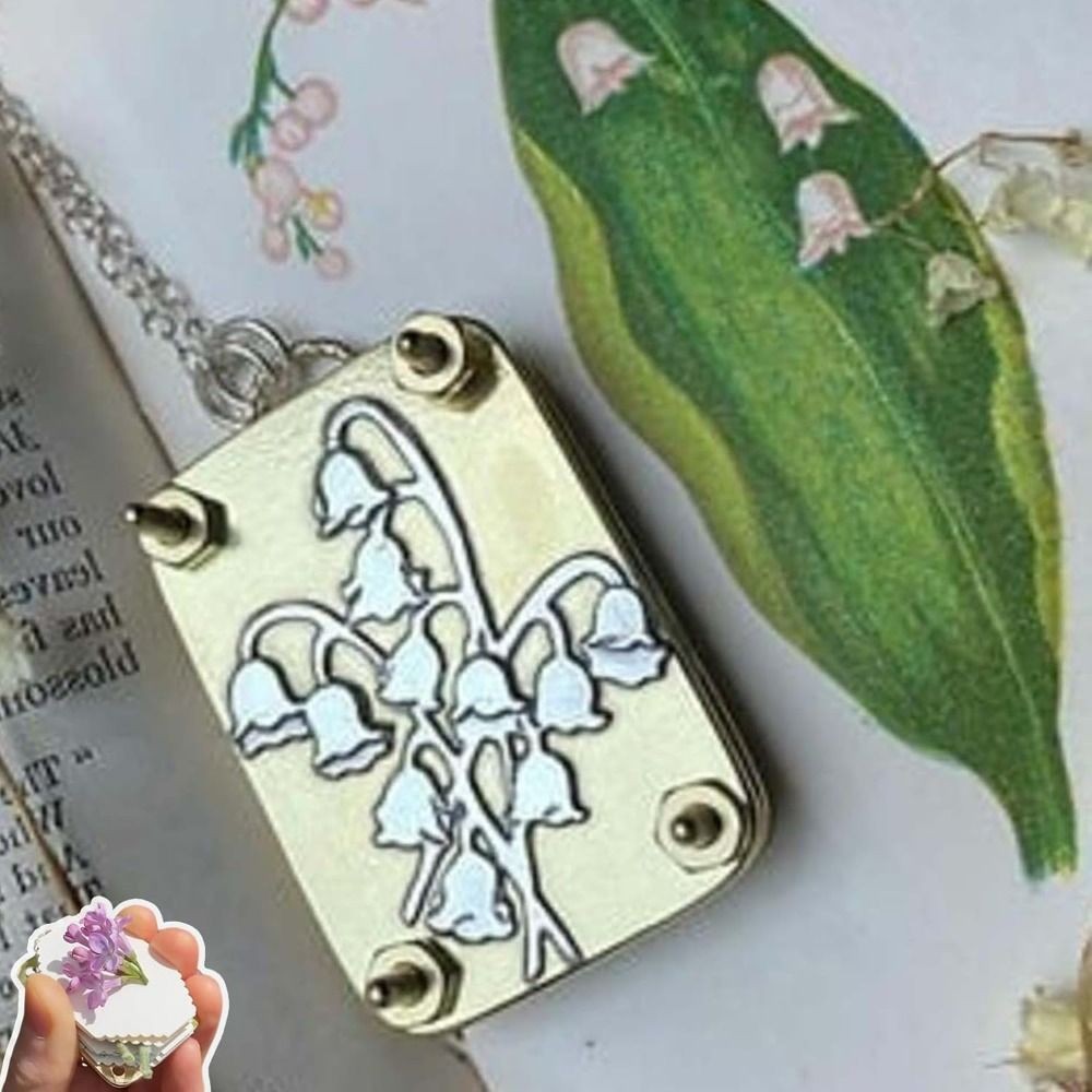 

Metal Flower Pressing Micro Flower Press Handmade DIY Embossing Machine Kit Metal Miniature Flower Press Kit