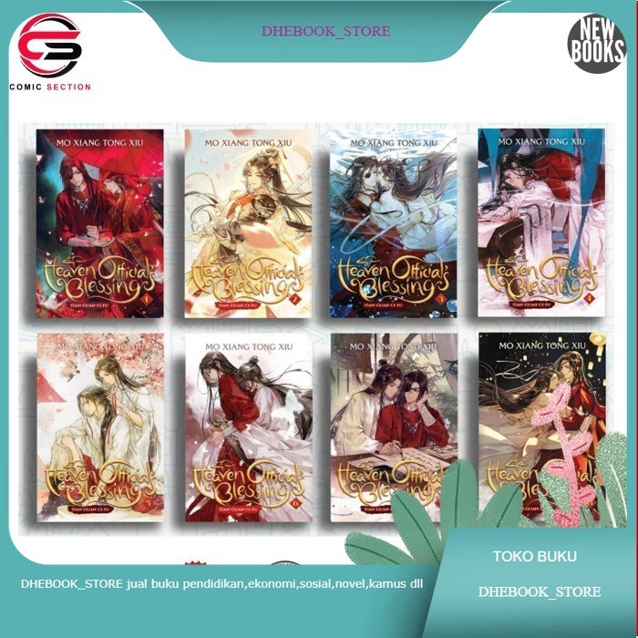 Buku Heaven Official's Blessing: Tian Guan Ci Fu (Novel) Bahasa indonesia
