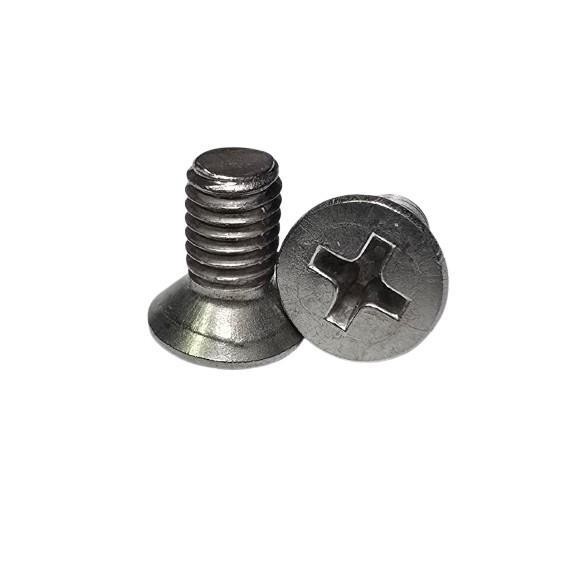 10pcs Baud Screw Metal M5x10 M5x20 M5 5mm 10mm 20mm obeng plus Putih - 10mm CARMUDIE