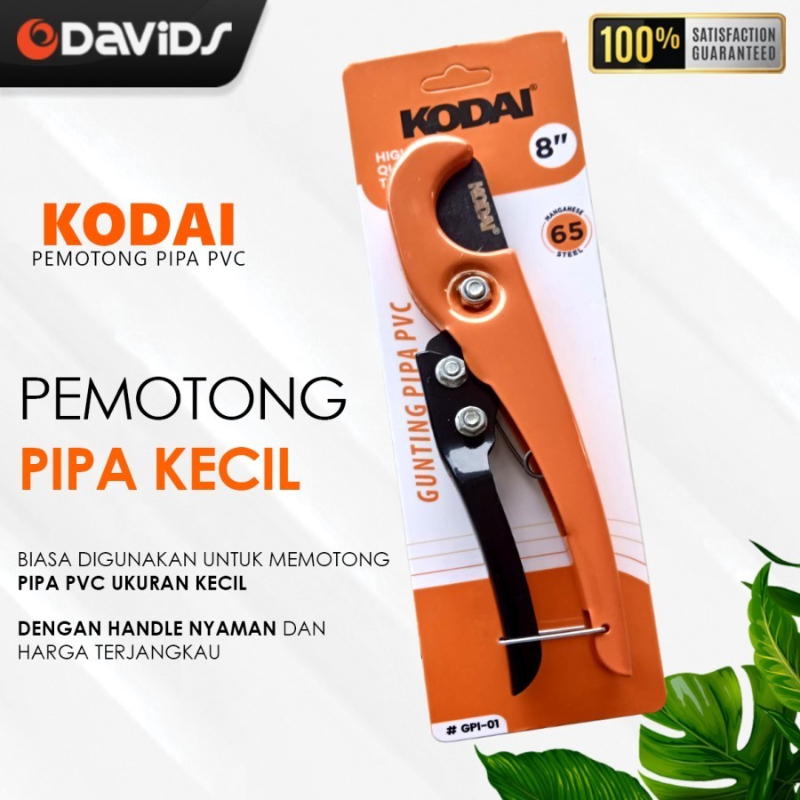 Gunting Pipa Paralon Pemotong Pralon Air Pvc Kodai Kecil 33mm