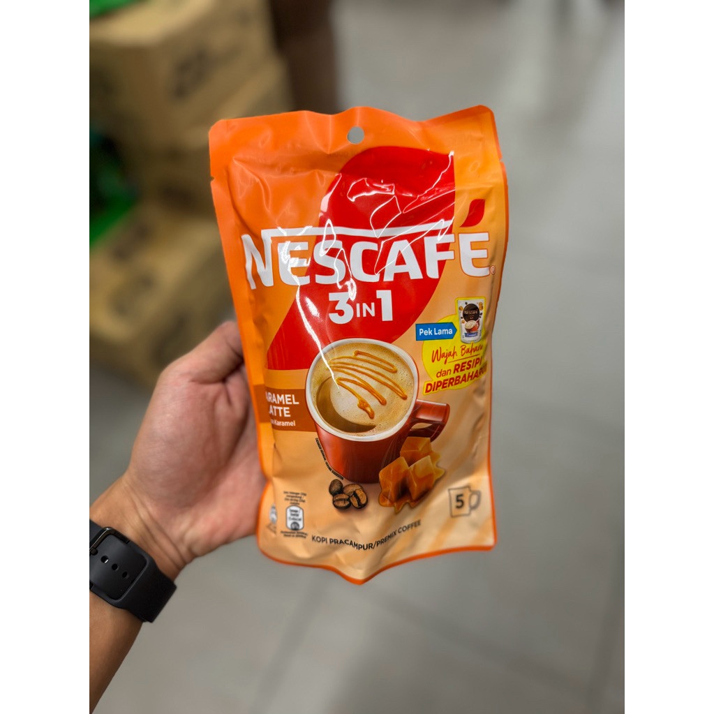 

Nescafe 3in1 caramel latte 5’s x 23g