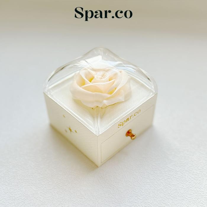 

Spar.co Gift Box birthday cincin Kotak Hadiah Kotak Penyimpanan Kotak Perhiasan Mawar Abadi Eternal Rose Gift Box Jewelry Box SP-ZZZ1053 - White Box