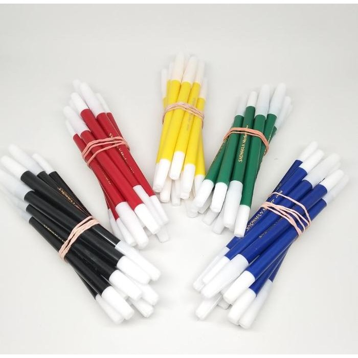 

(12pcs) SNOWMAN SPIDOL KECIL MARKER PENCIL TYPE 12 PCS - Hitam