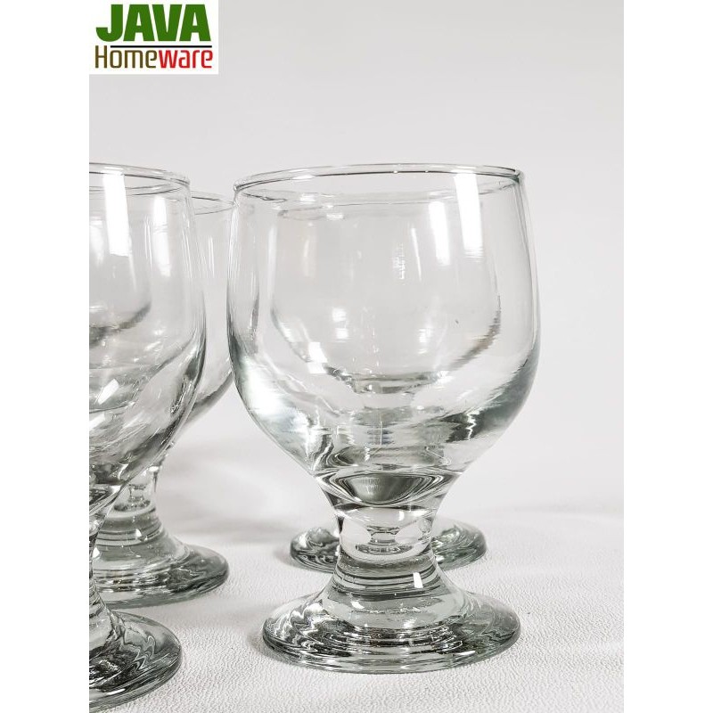 GELAS KACA DAKOTA | GELAS WINE KACA | GELAS KACA AESTHETIC| GELAS KAKI