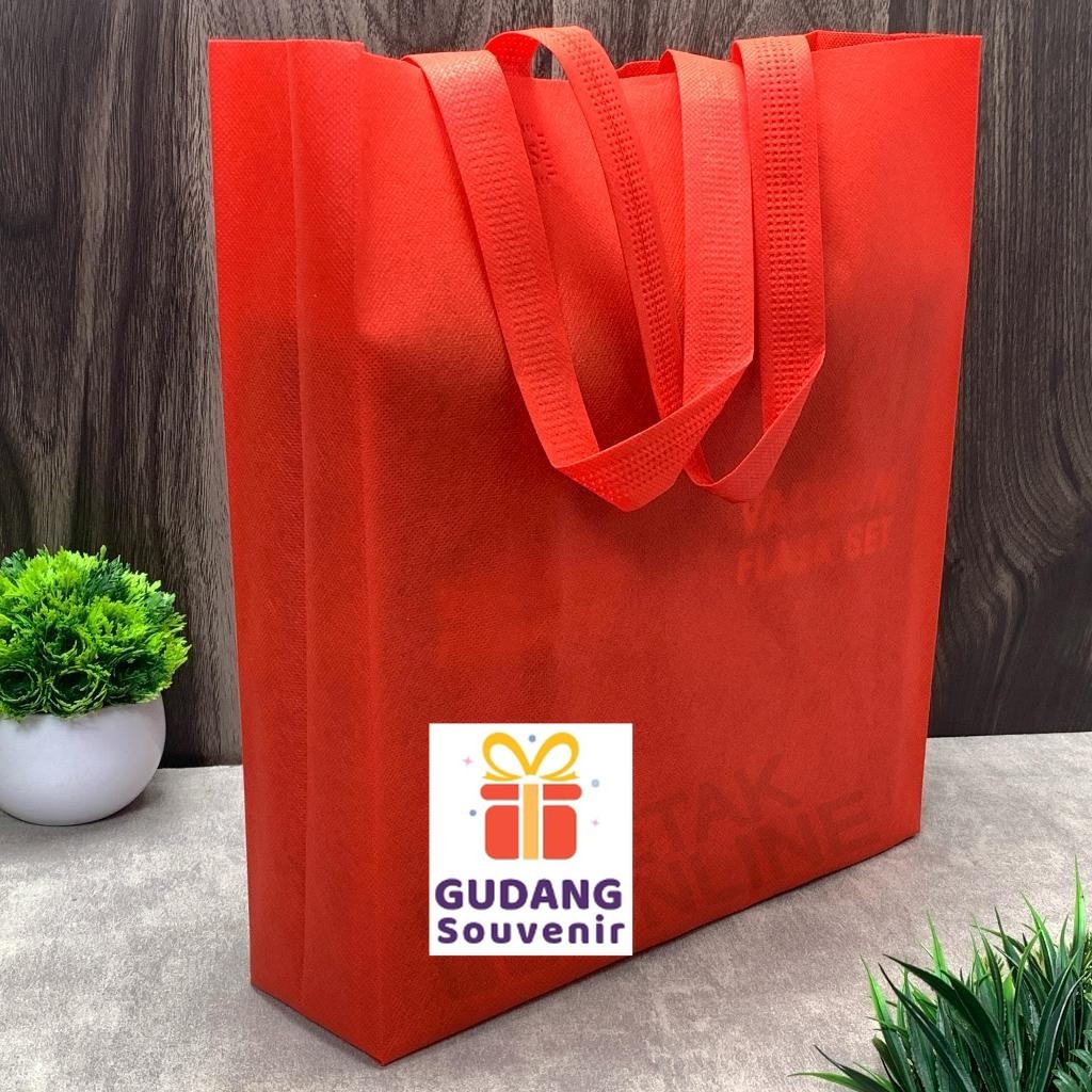 

1 Lusin Tas Spunbond/Goodie Bag murah berkualitas