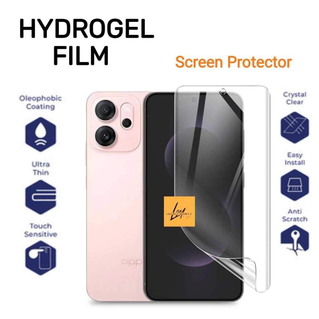 Anti gores Hydrogel clear OPPO RENO 14F 5G  pelindung layar jelly