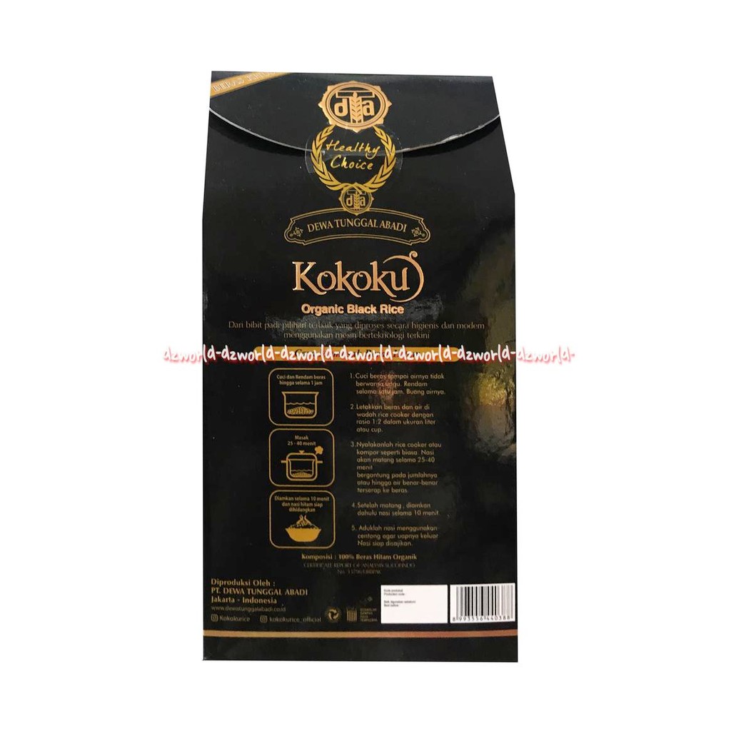 

Promo Kokoku Organic Black Rice 800 gr beras hitam menurunkan berat badan