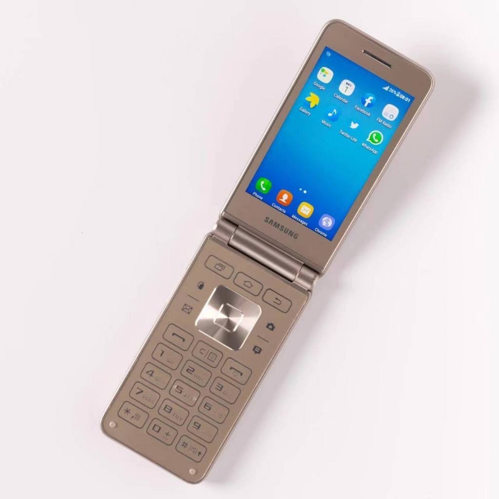 Samsung lipat Galaxy HP Folder 2 G1650 bisa W ADual Sim Keypad Flip Lipat Termurah