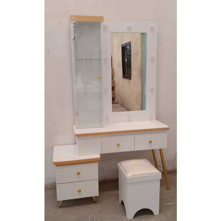 Meja Rias Minimalis MR Kitty 01 Putih