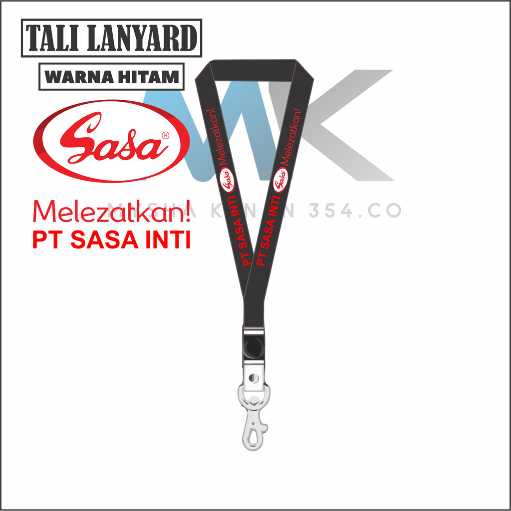 

TALI LANYARD PT SASA INTI - TALI ID CARD SASA MELEZATKAN GANTUNGAN KUNCI GANTUNGAN FLASHDISK GANTUNGAN NAMETAG TALI LANYARD BEST SELLER COD