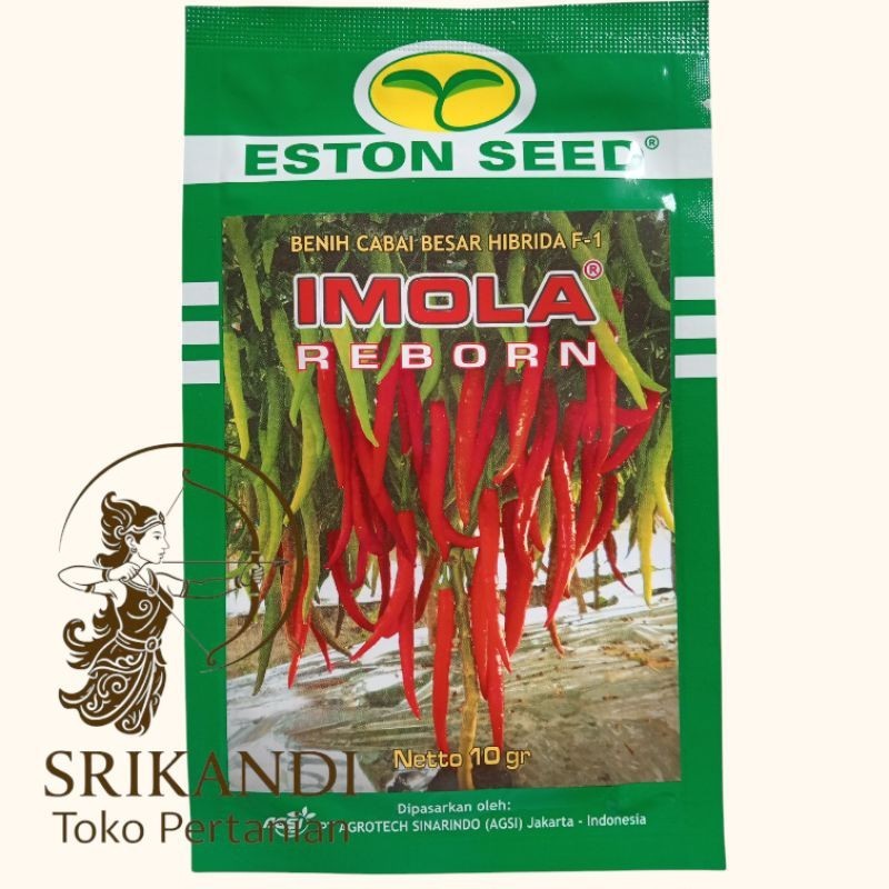 Cabe Besar Imola Reborn 10gr Tahan Virus Original Pabrik Eaton Seed