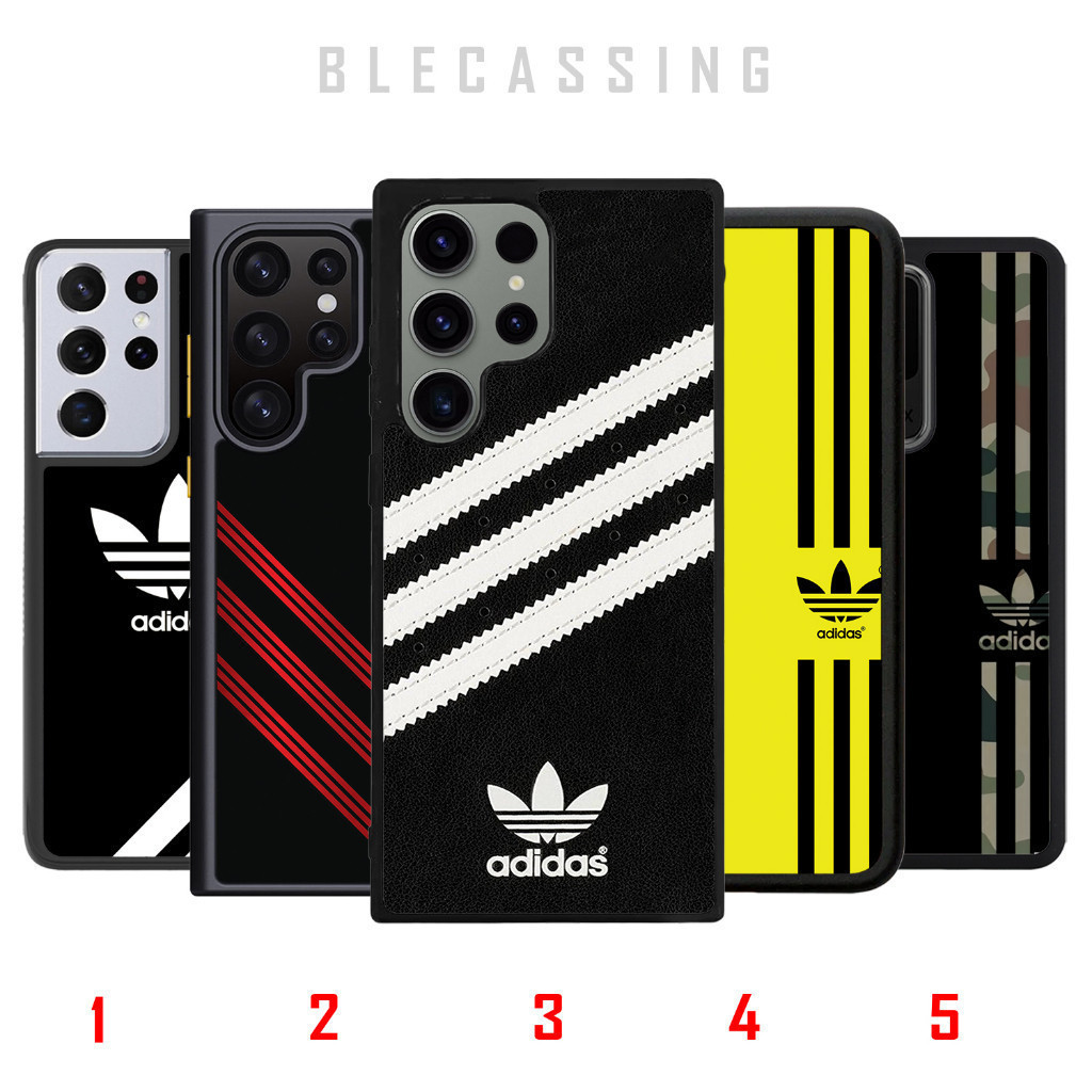 TPU Case Casing Samsung Galaxy S24 S23 S22 S21 S20 S10 S9 S8 Plus Ultra 5G Custom Adidas Suka suka B