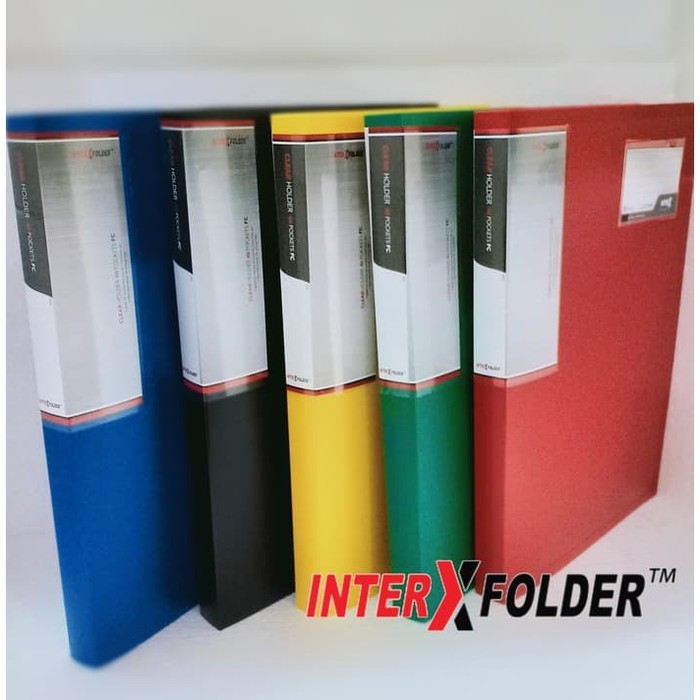 

INTERX Clear holder 100 lembar F4 Folio INTER X Plus Casing ++