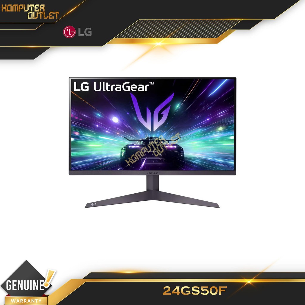 LG 24GS50F 24" 23.8" Full HD 180Hz 1ms Gaming Monitor Led | 24GS50FB UltraGear | 24GS50F-B Ultra Gea