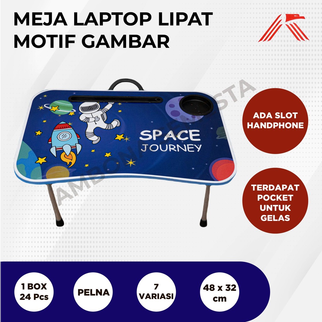 

Meja Laptop / Meja Belajar / Meja Lipat Motif Gambar