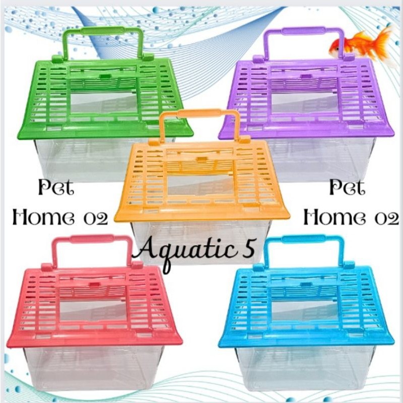 TEMPAT IKAN KECIL KURA AQUARIUM MIKA PET HOME 02