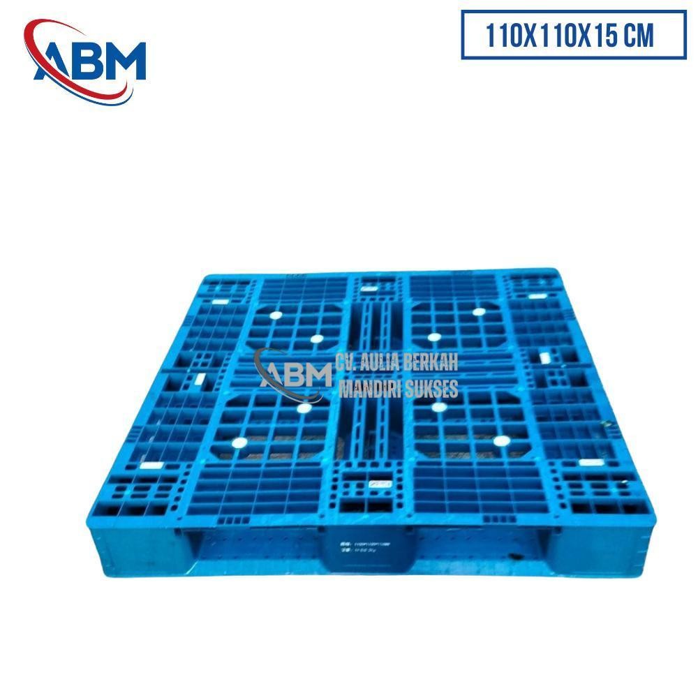 

Pallet Plastik Ukuran 110x110x15 cm - ABMAS49 - Biru