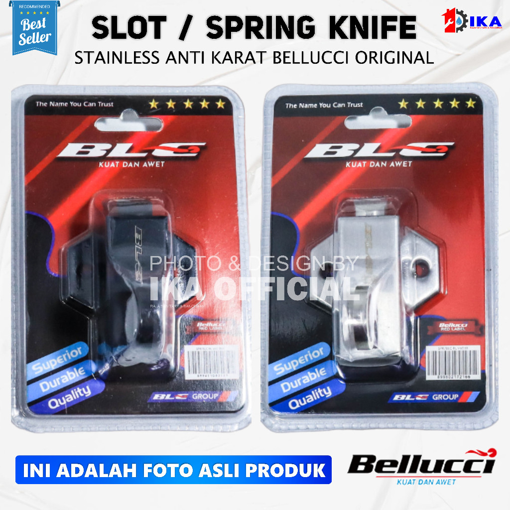 SAB Spring Knip Knife Bellucci V60 | Grendel Bellucci | Grendel kodok | SPK BLC V50 Spring knip / Gr