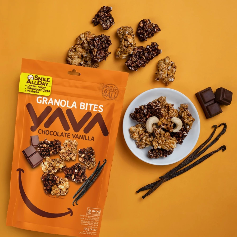 

Yava Granola Bites 125gr - Chocolate Vanilla