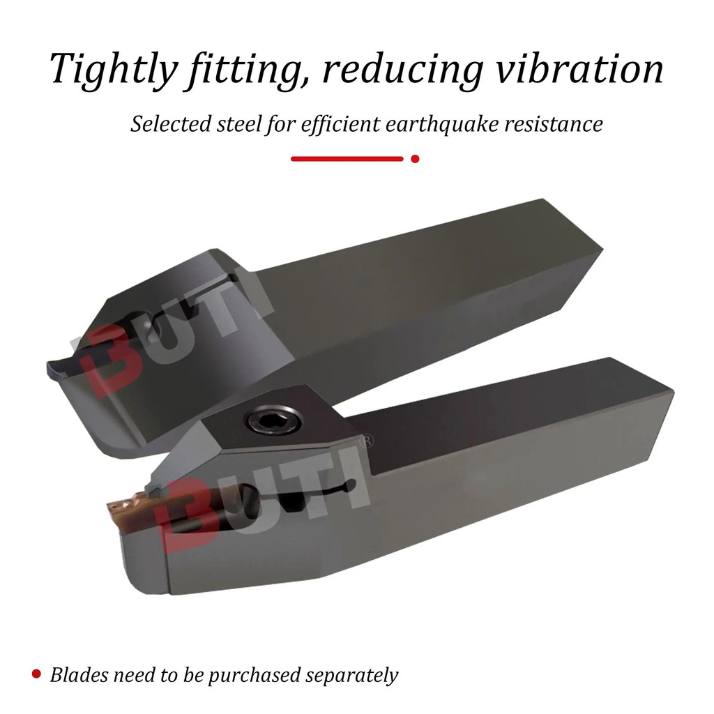 

Mid Mounted Short Blade Groove Cutters Bar MGENN 2020/2525 CNC Straight Handle Outer Diameter Short Cut Deep Groove Cutters Bar