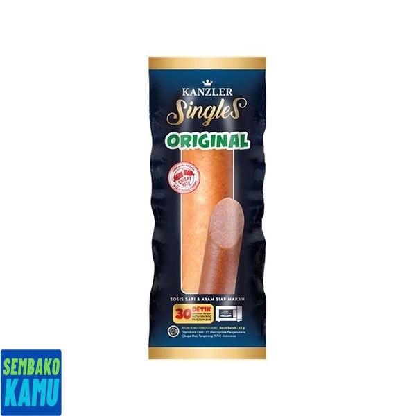 

Kanzler Singles Original 65 gr - Sosis