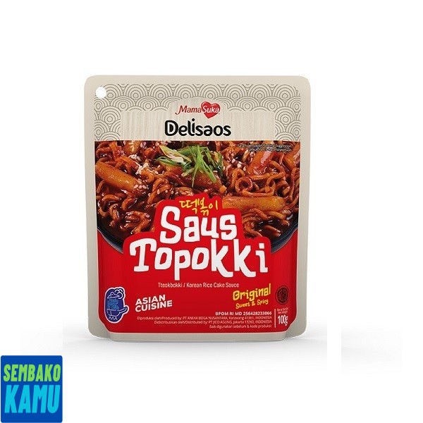 

Mamasuka Sauce Toppoki Original 100 gr