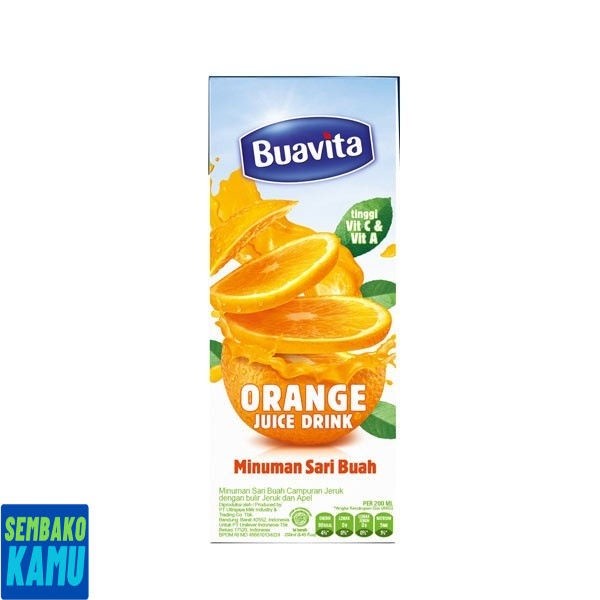

Buavita Orange 245 ml - Jus