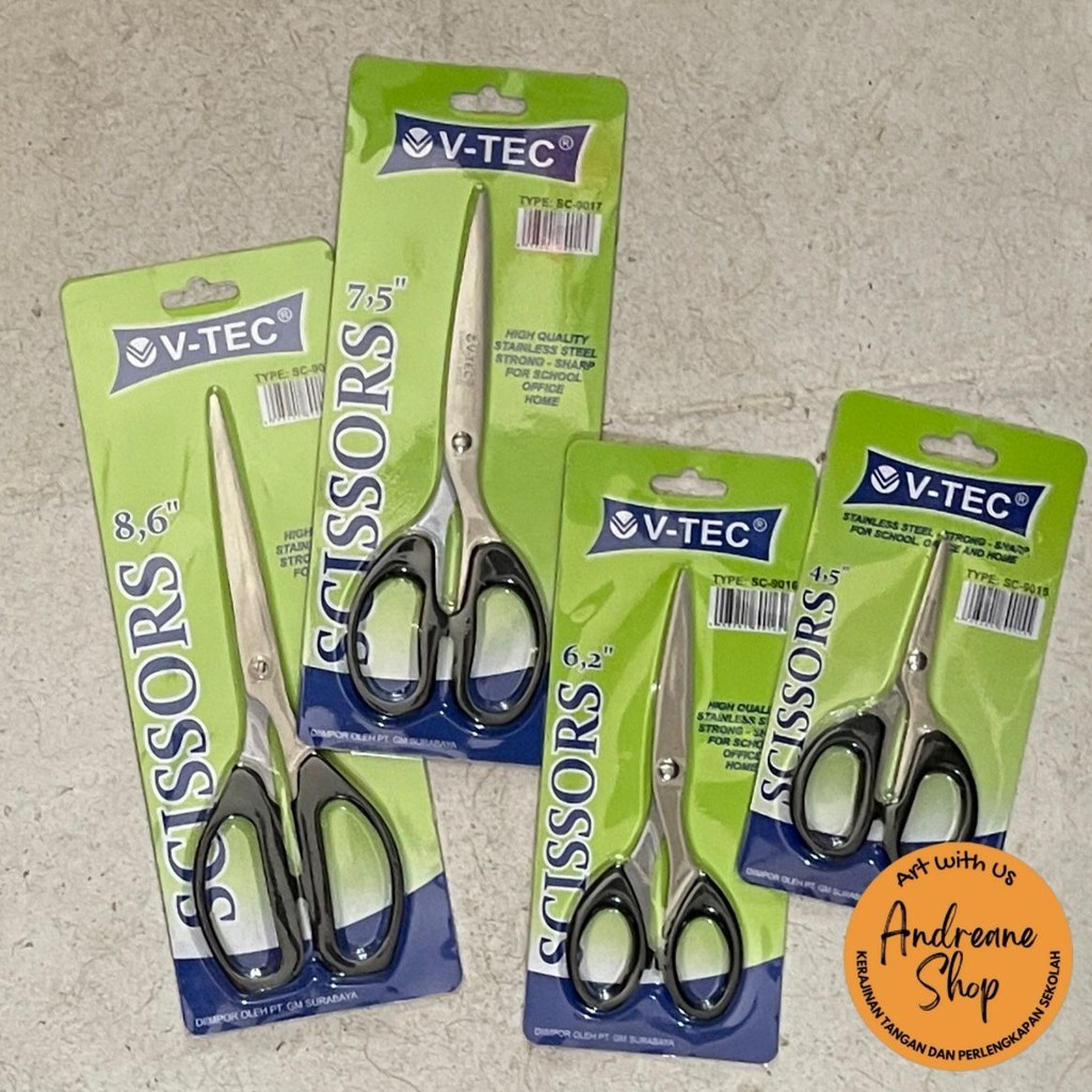

Gunting V-Tec – Kualitas Premium untuk Kebutuhan Sehari-hari