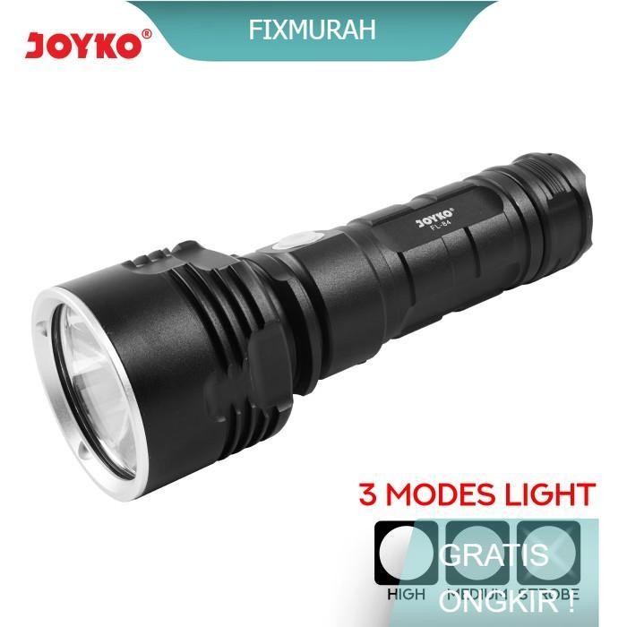 JOYKO Senter LED Isi Ulang Rechargeable LED Flashlight FL-84 - FL-84