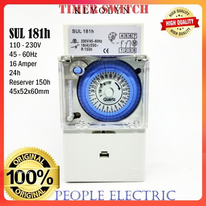 TIMER SWITCH ANALOG SUL 181H