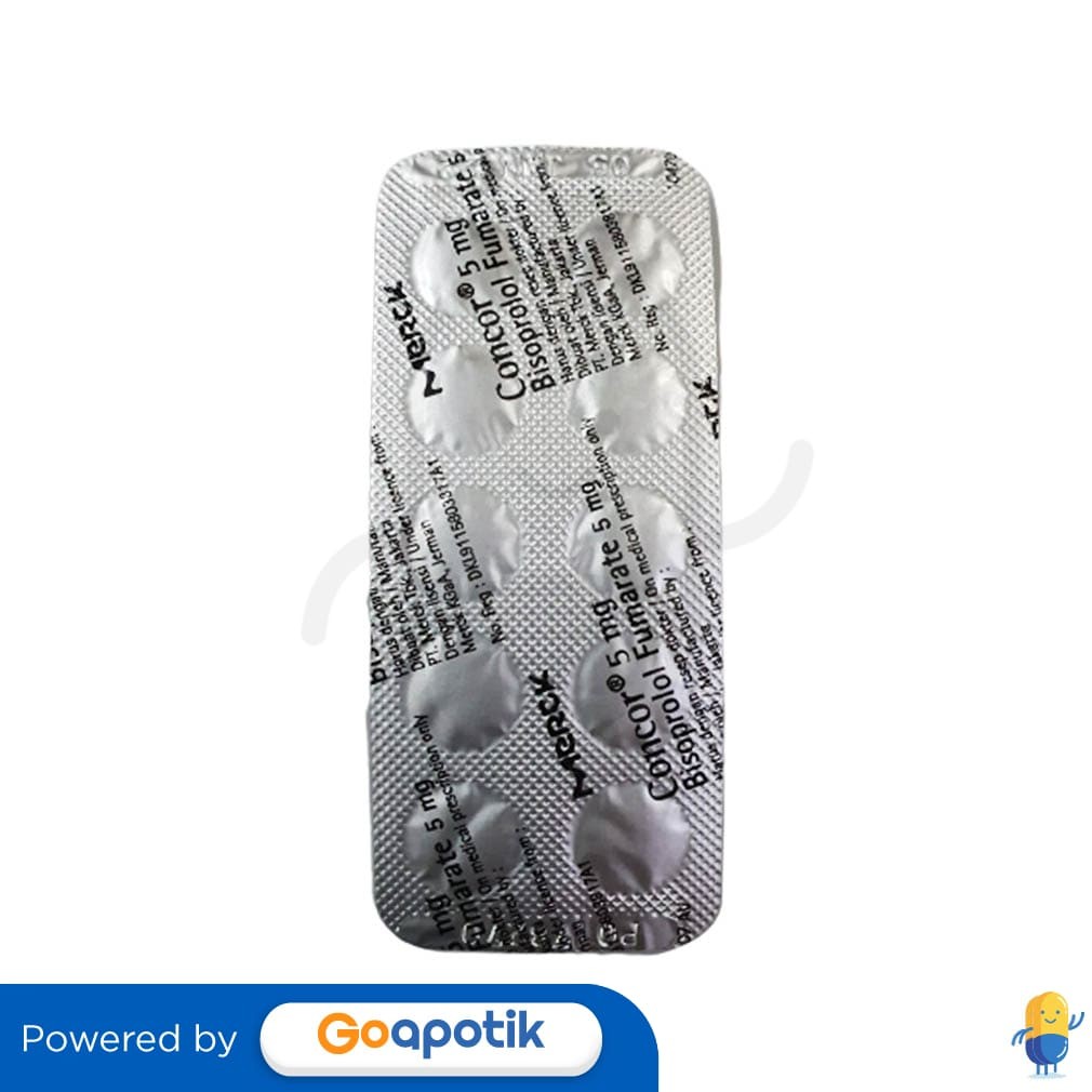 Concor 5 Mg Tablet / Hipertensi