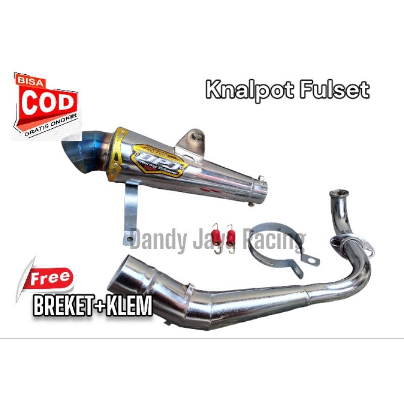 Knalpot Racing DPJ Beat, Scoopy, Mio,Vario, Spacy, Genio, Xeon, X-Ride, Mio soul, mio fino (all mati