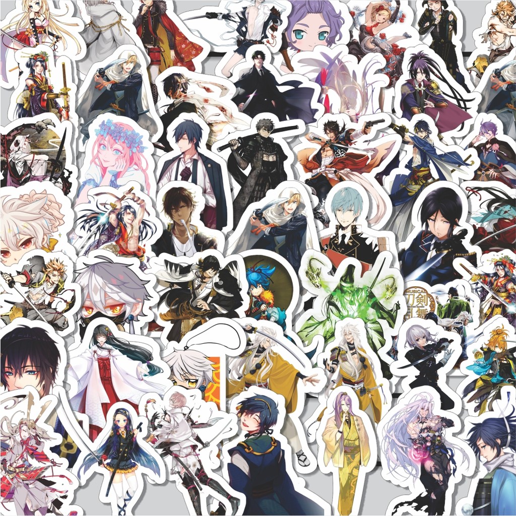 

Stiker Cutting Pack Stiker Game Series Touken Ranbu Karakter V3 Isi 100Pcs Series Aesthetic Lucu Keren Untuk Koper Bahan Vynil
